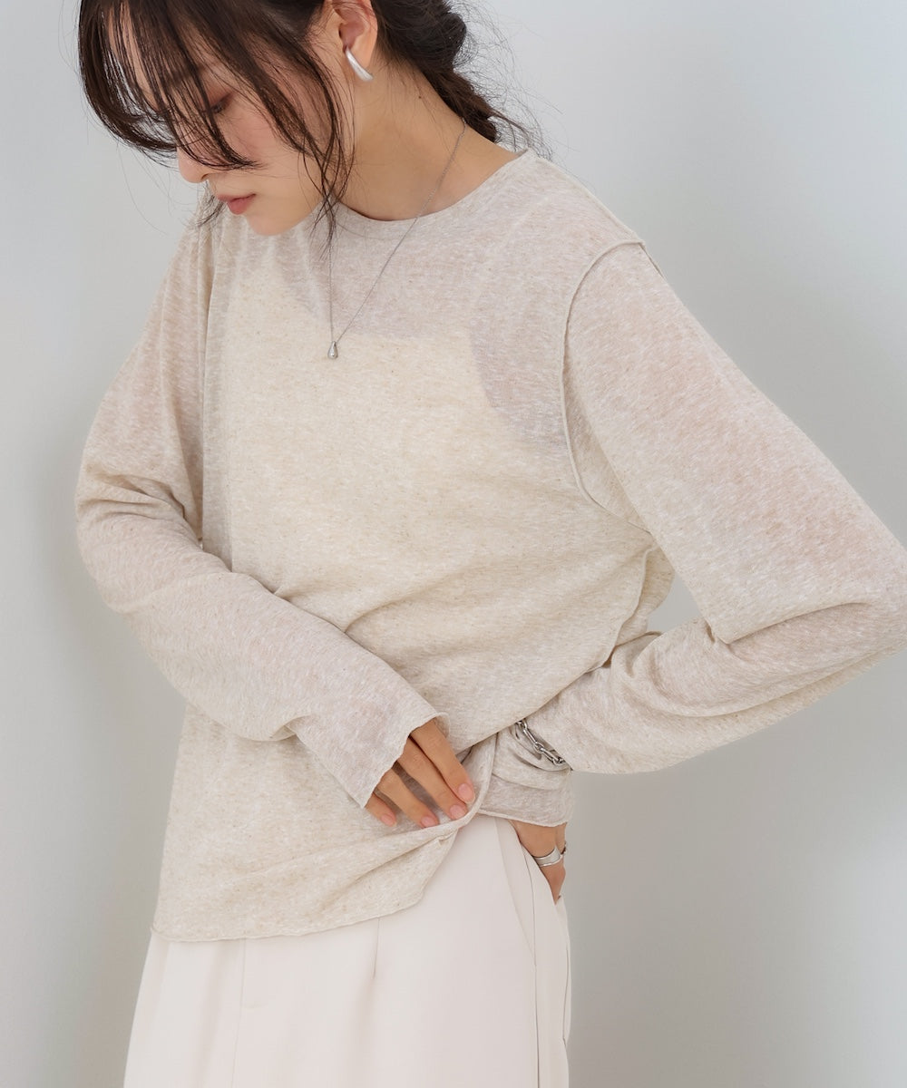 メランジシアーベーシックカットソー