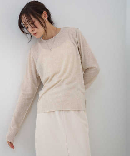 メランジシアーベーシックカットソー