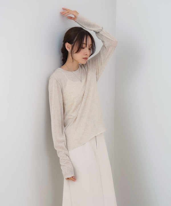 メランジシアーベーシックカットソー