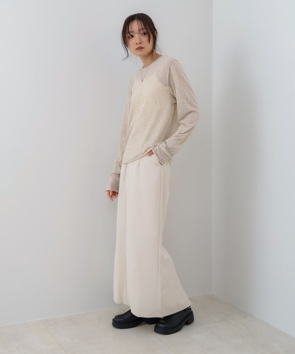 メランジシアーベーシックカットソー