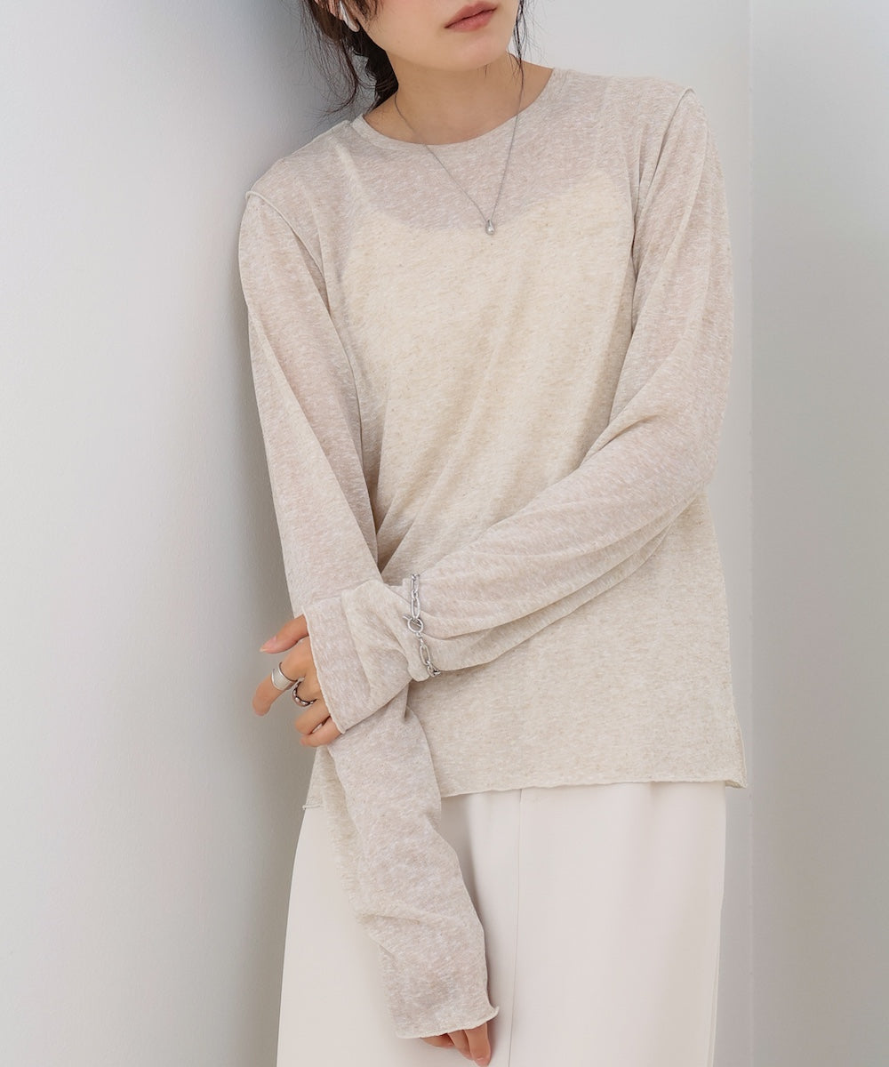 メランジシアーベーシックカットソー