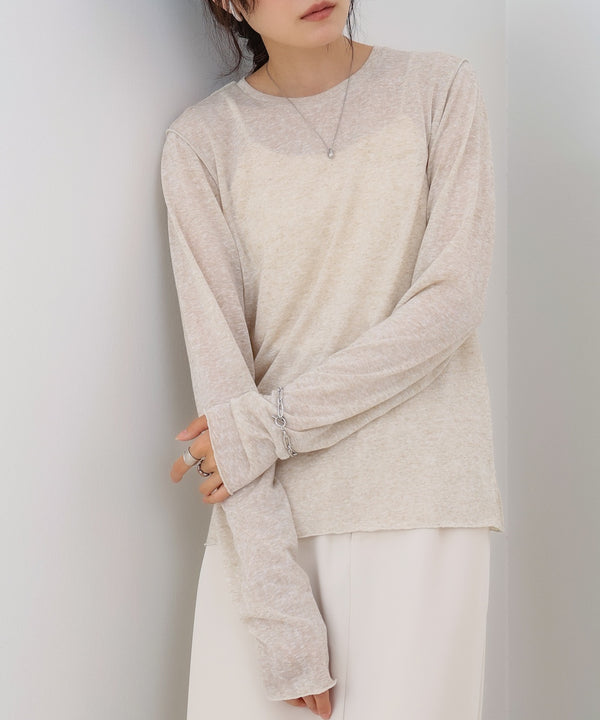 メランジシアーベーシックカットソー