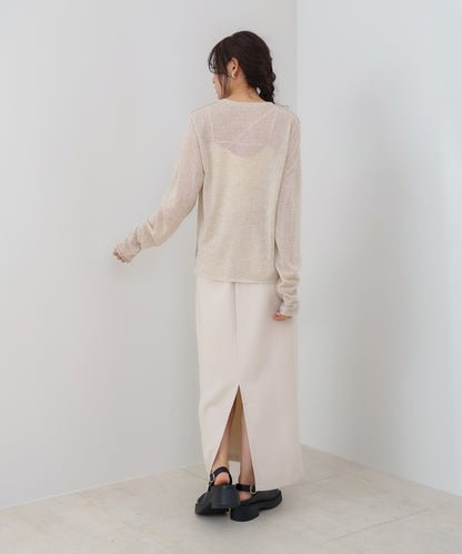 メランジシアーベーシックカットソー