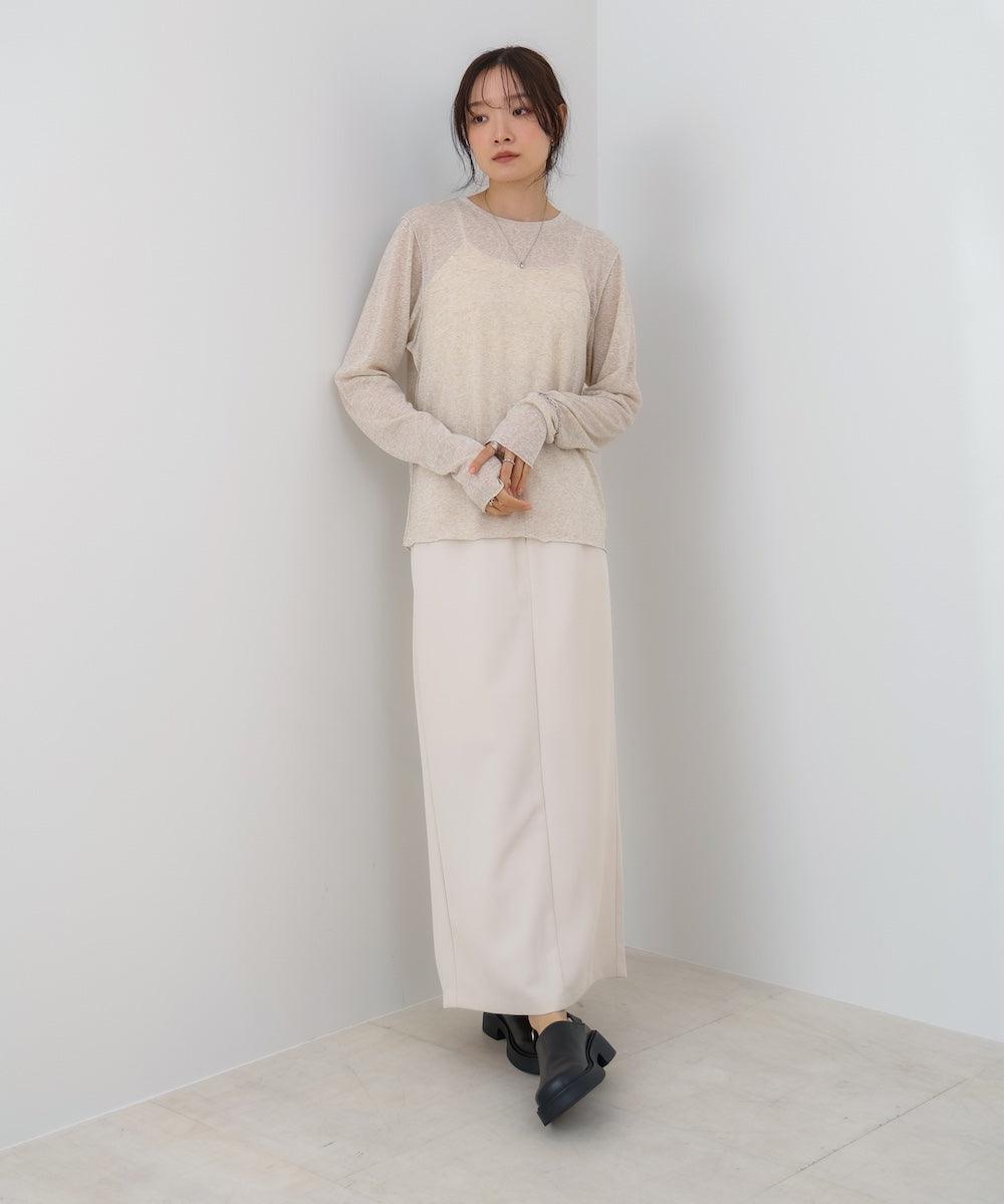 メランジシアーベーシックカットソー