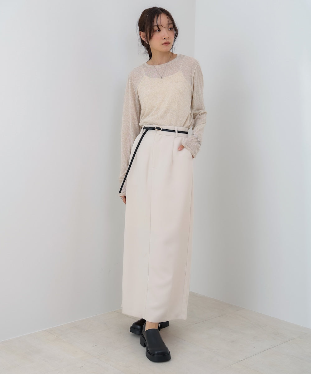 メランジシアーベーシックカットソー