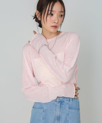 メランジシアーベーシックカットソー