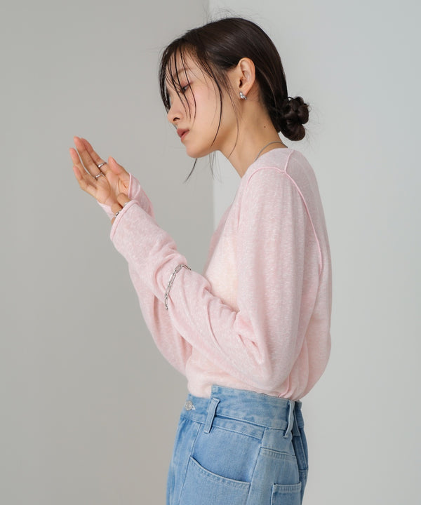 メランジシアーベーシックカットソー