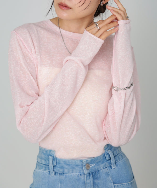 メランジシアーベーシックカットソー