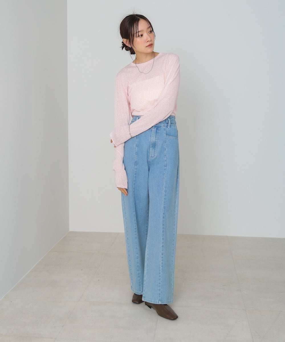 メランジシアーベーシックカットソー