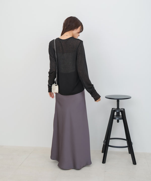 メランジシアーベーシックカットソー