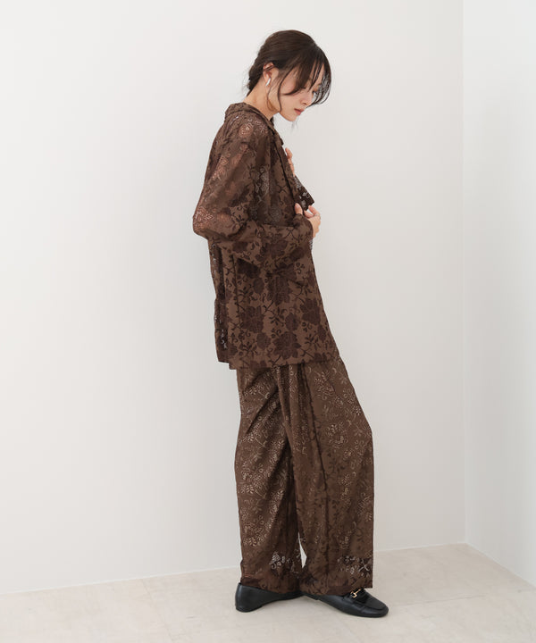 フラワーレースジャケット