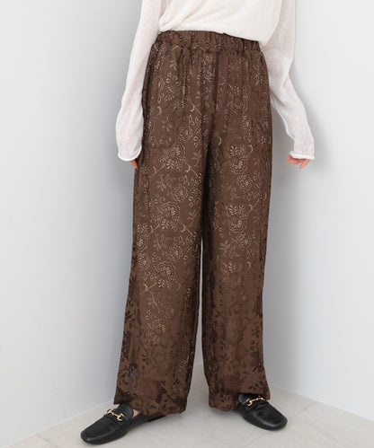 【S・Mサイズ展開】フラワーレースリラックスパンツ
