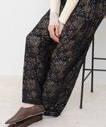 【S・Mサイズ展開】フラワーレースリラックスパンツ