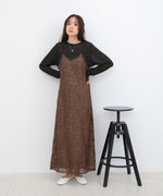 【S・Mサイズ展開】フラワーレースＩラインキャミワンピース