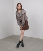 3WAYラッフルフリルブラウス