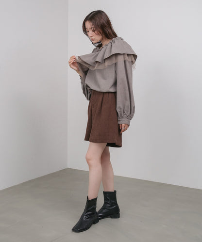 3WAYラッフルフリルブラウス