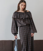 3WAYラッフルフリルブラウス