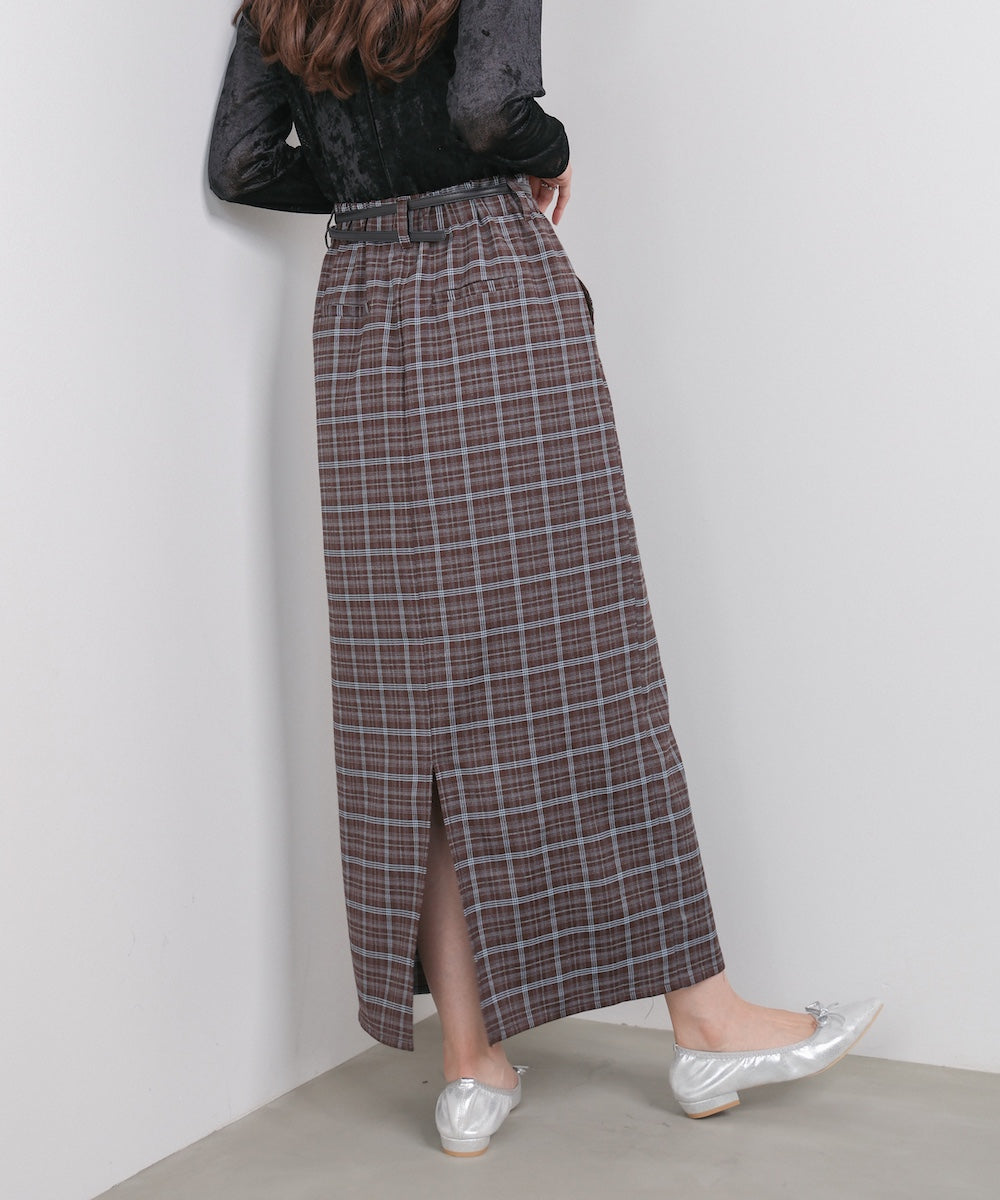 フロントタックＩラインスカート