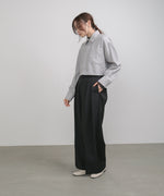 バックタックショートシャツ