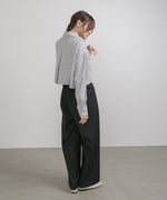 バックタックショートシャツ