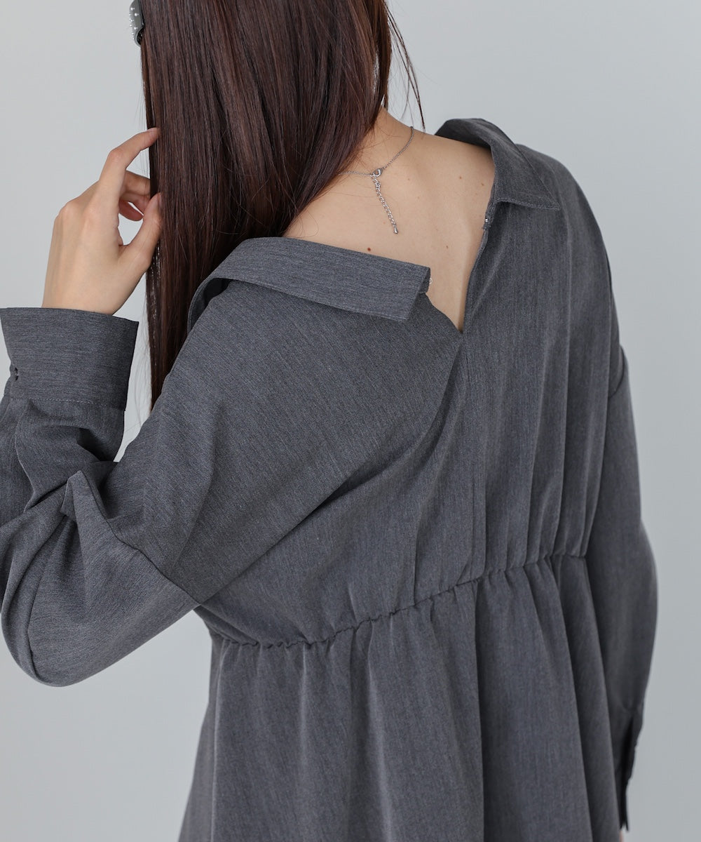 2WAYウエストタックシャツワンピース