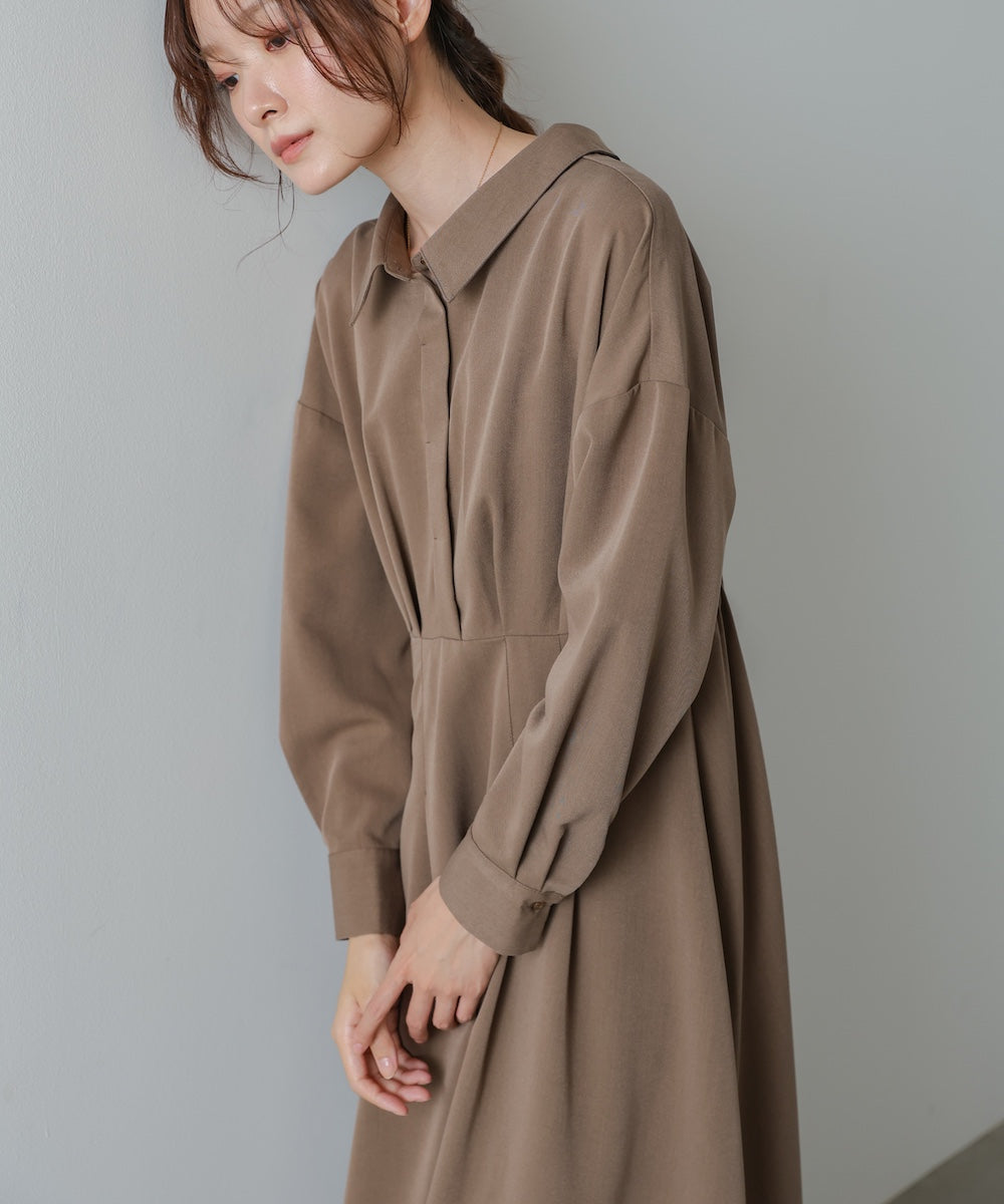 2WAYウエストタックシャツワンピース