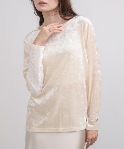 シアーベロアベーシックカットソー