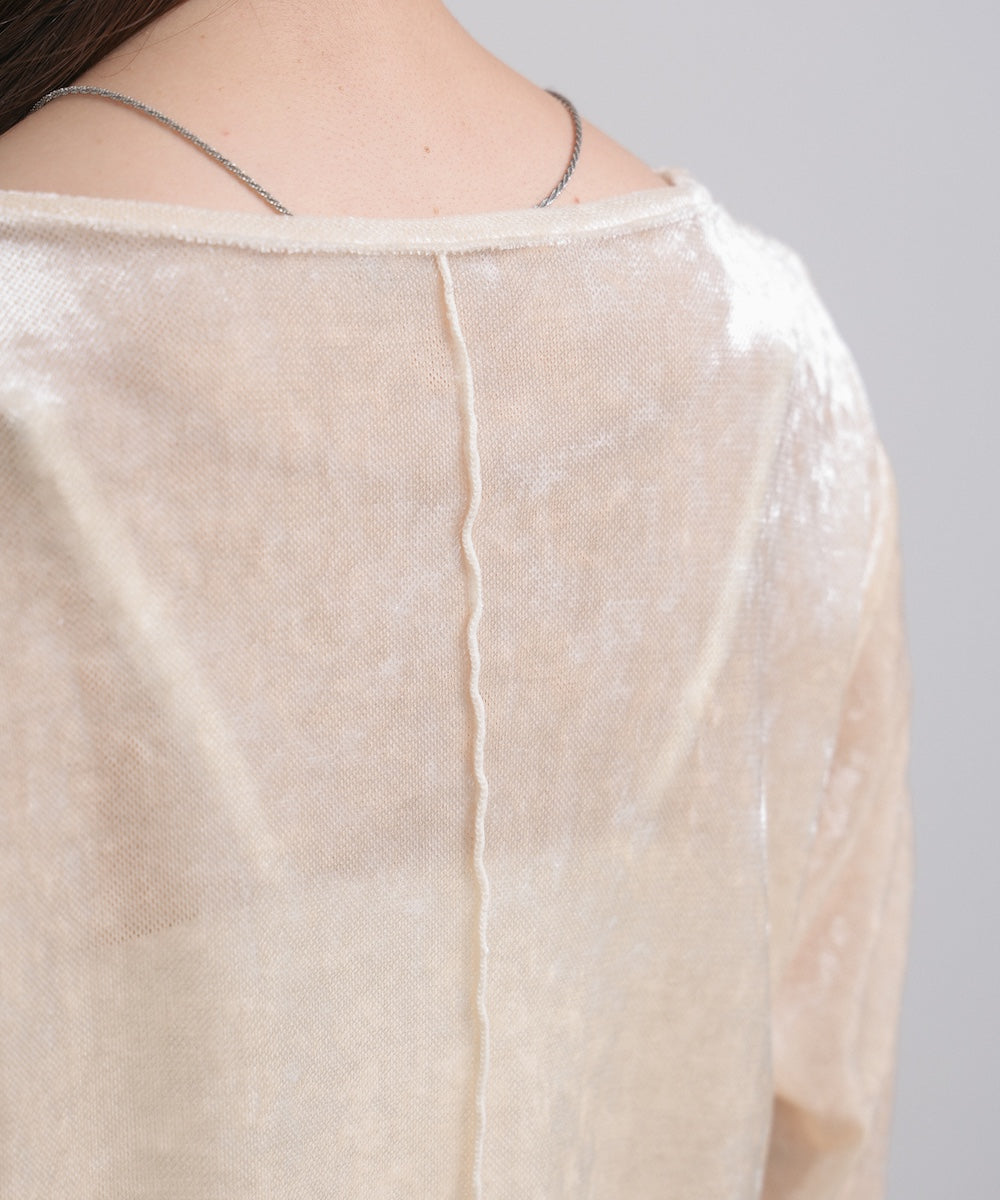 シアーベロアベーシックカットソー