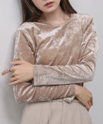 シアーベロアベーシックカットソー