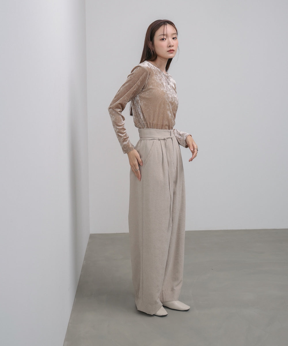 シアーベロアベーシックカットソー