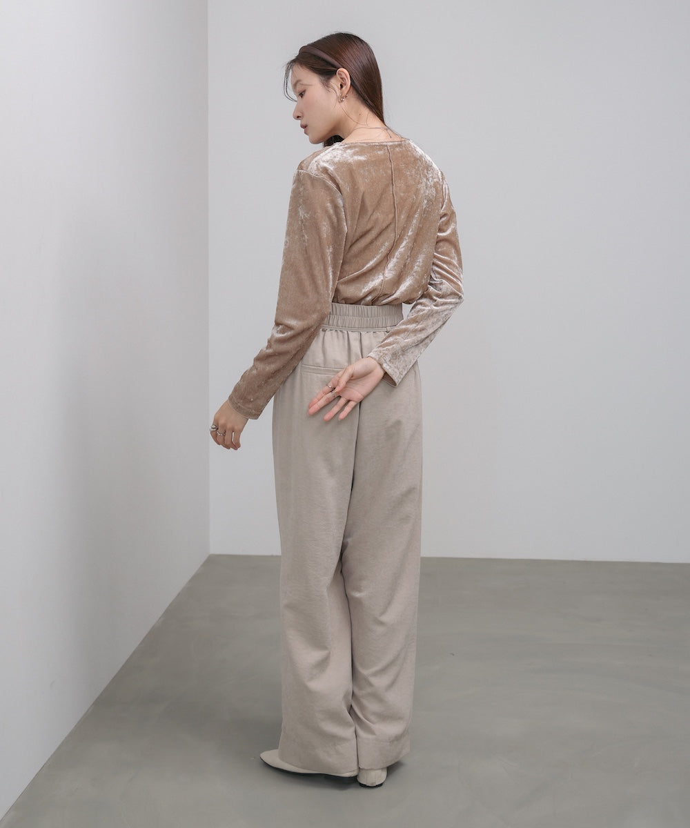 シアーベロアベーシックカットソー