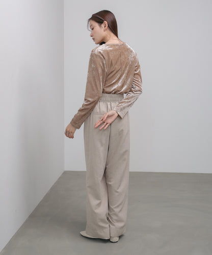 シアーベロアベーシックカットソー