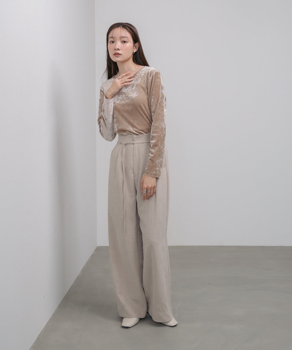 シアーベロアベーシックカットソー