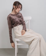 シアーベロアベーシックカットソー