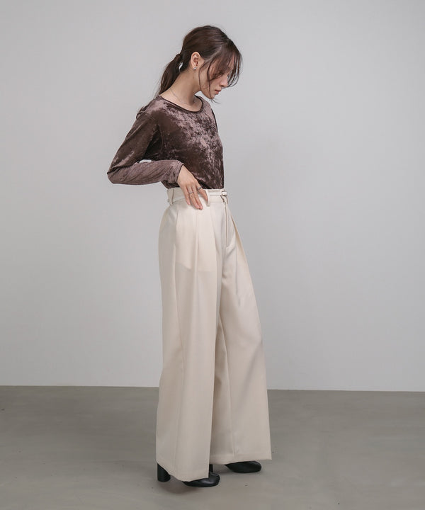 シアーベロアベーシックカットソー