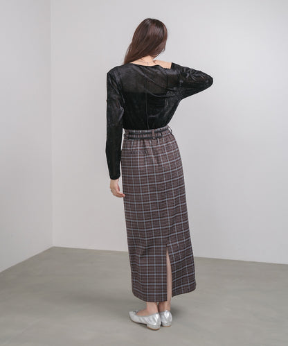 シアーベロアベーシックカットソー