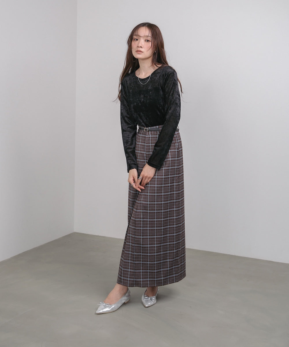 シアーベロアベーシックカットソー