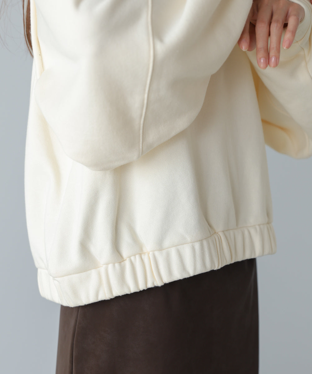 レイヤードライクパイピングスウェットトップス