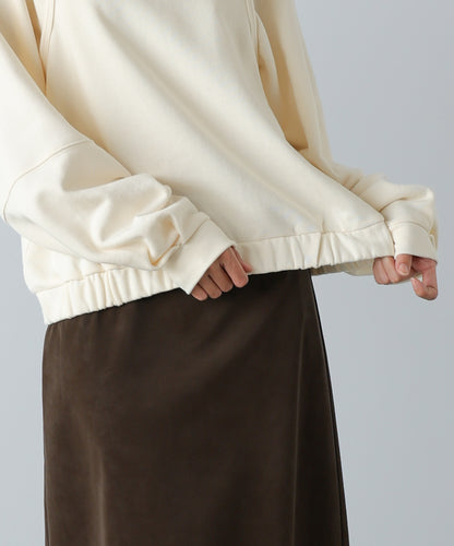 レイヤードライクパイピングスウェットトップス