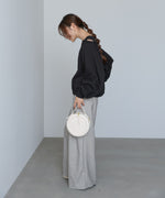 レイヤードライクパイピングスウェットトップス