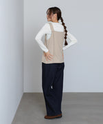 ピーチ起毛ベスト