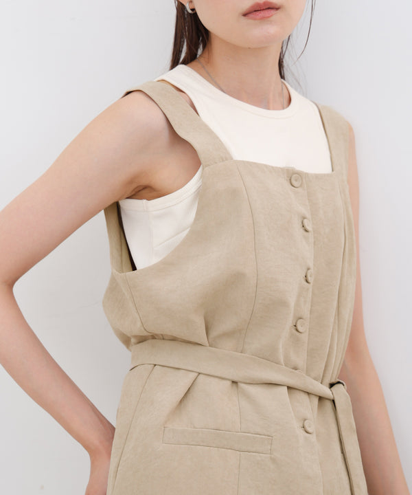 ピーチ起毛ベスト