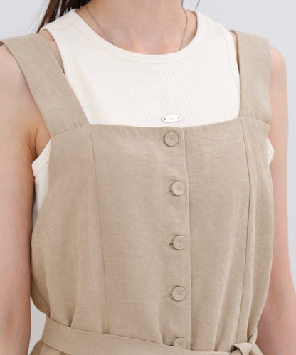 ピーチ起毛ベスト