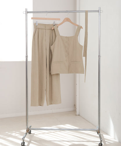 ピーチ起毛ベスト