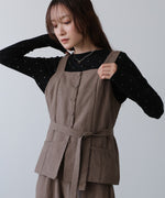 ピーチ起毛ベスト