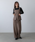 ピーチ起毛ベスト