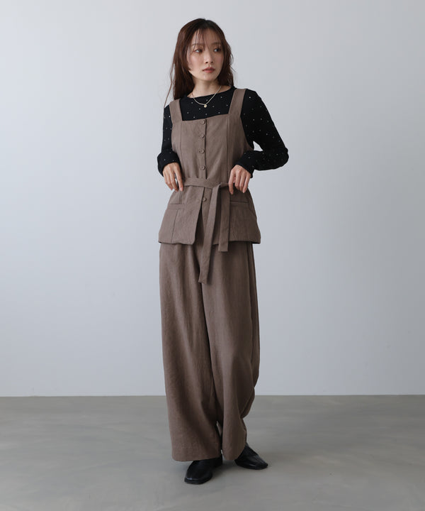 ピーチ起毛ベスト