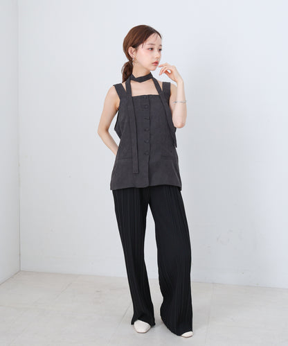 ピーチ起毛ベスト