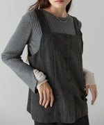 ピーチ起毛ベスト