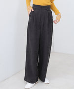 ピーチ起毛ストレートパンツ